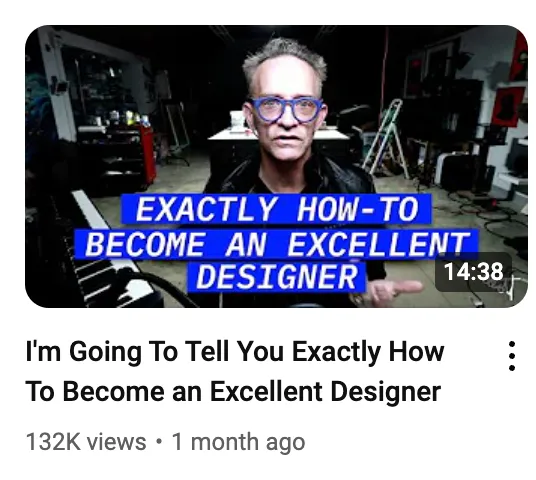 I&#x27;m Going To Tell You Exactly How To Become an Excellent Designer